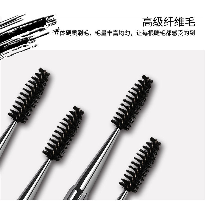 化妆工具带钻睫毛刷 螺旋式带钻纤维睫毛刷 化妆梳多色可选