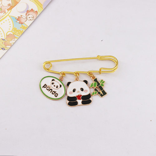 中国风可爱竹子国宝熊猫