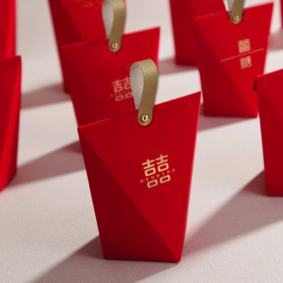 结婚喜糖盒子2025新款礼盒包装盒