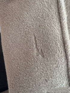 羊绒羊毛大衣虫咬修补单独链接