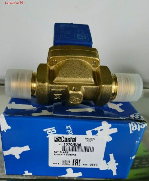卡士妥castel安全阀3061/4c280空调制冷28bar,电磁阀1070/5a6
