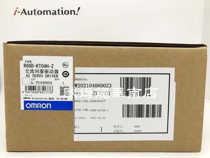 OMRON 欧姆龙 R88D-KT04H-Z 伺服驱动器 全新原装 正品现货