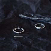 梵树For 许愿和贝壳戒指 925银 handmade 如你所愿