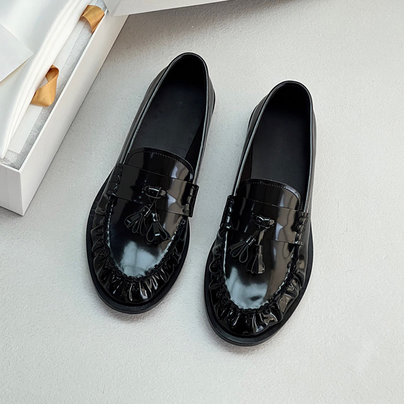 经典学院风漆皮玛丽珍单鞋女2026春季新款百搭时尚圆头低跟浅口鞋,女鞋,浅口单鞋,淘宝优惠券,粉丝福利购,淘宝优惠卷