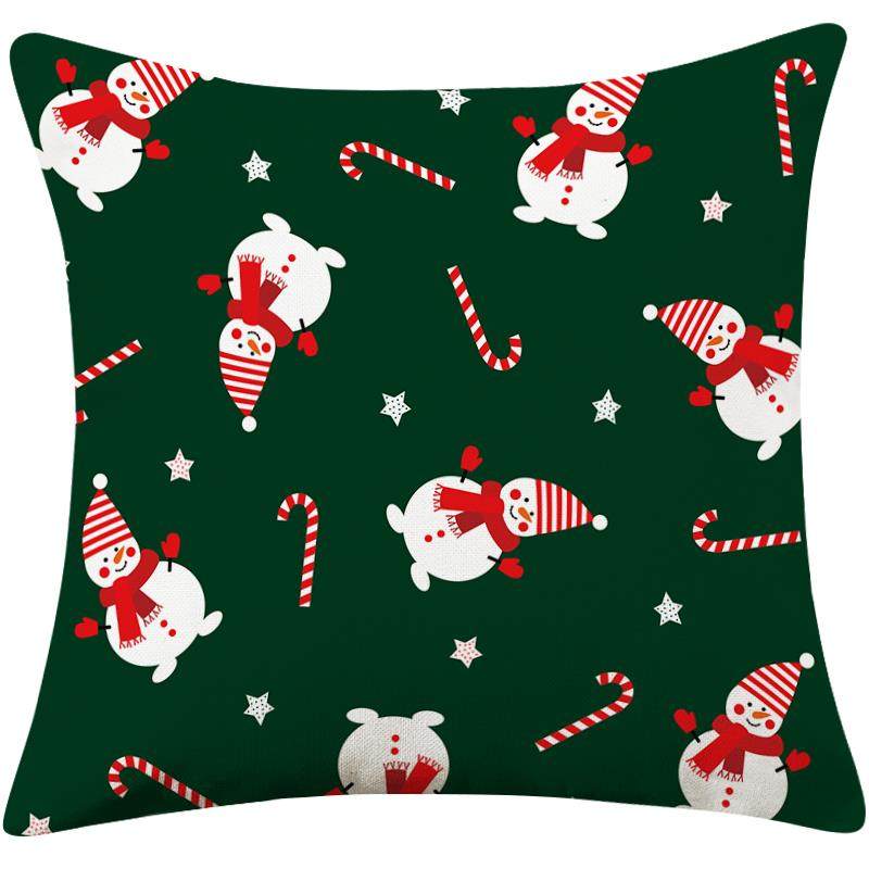 圣诞沙发抱枕靠垫靠背圣诞节装饰抱枕套腰枕美式新年礼物抱枕|ruв категории домашний ткань, подушка/подушка - от Buy2taobao.com для оказания профессиональной услуги покупки агента Taobao