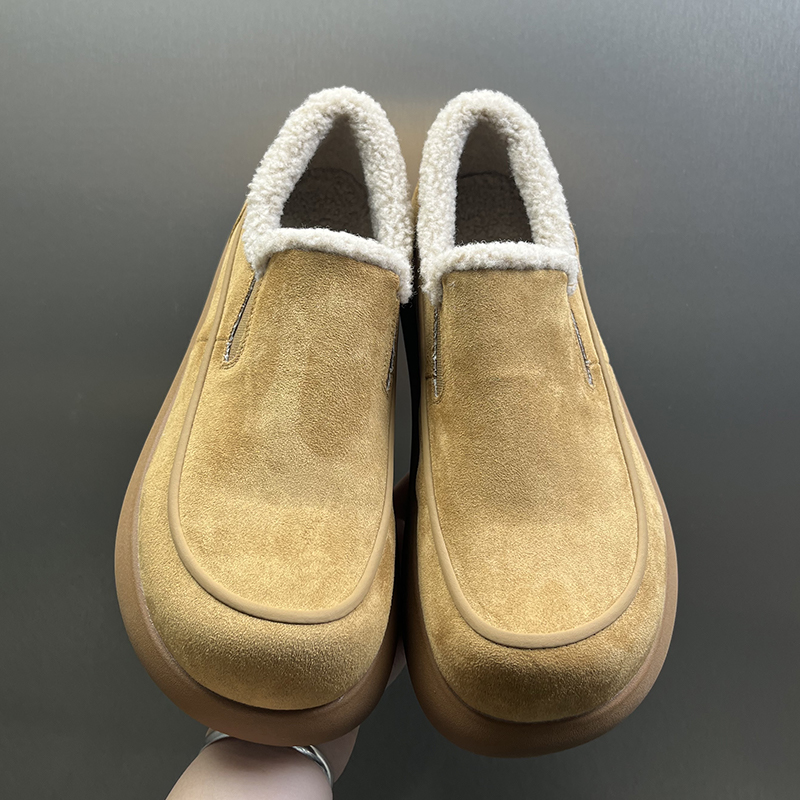 冬季男士加绒保暖防滑棉鞋