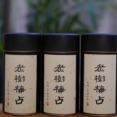 老枞梅占武夷正岩茶50克罐装散茶