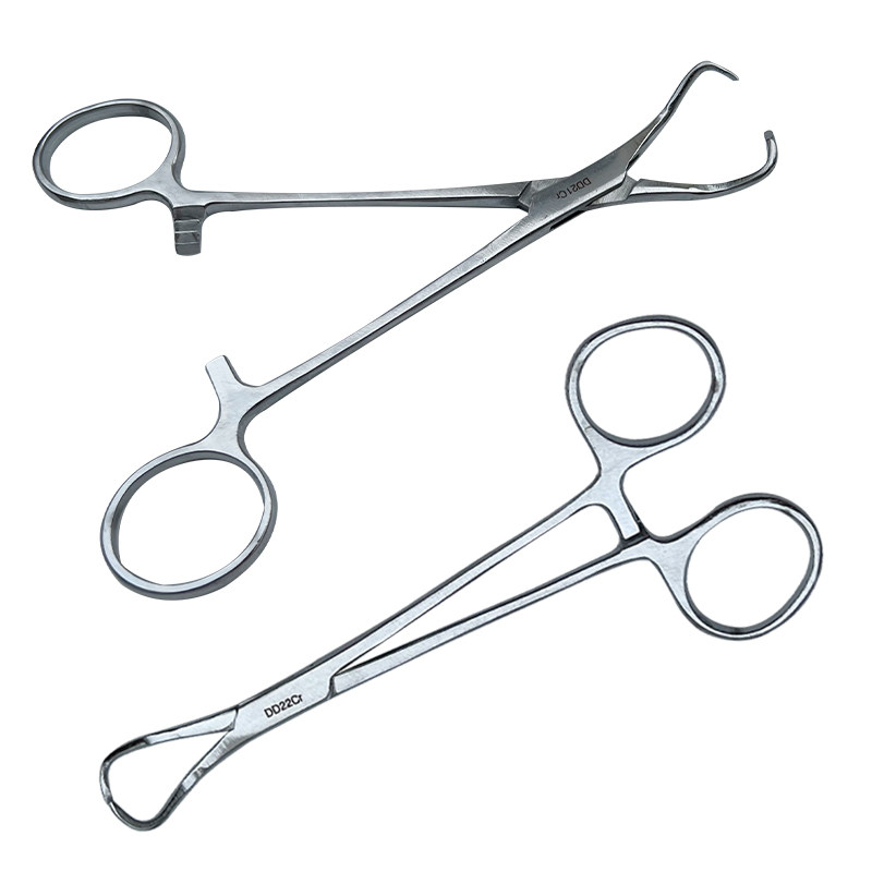 大都 医用 帕巾钳 固定布巾钳 抓布钳子不锈钢手术器械创巾钳夹头