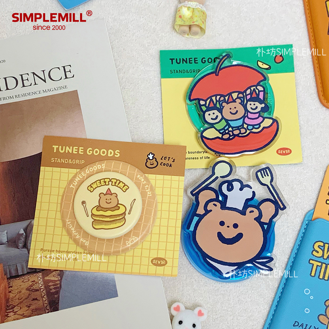 朴坊TUNEEGOODS可爱甜品师手机架