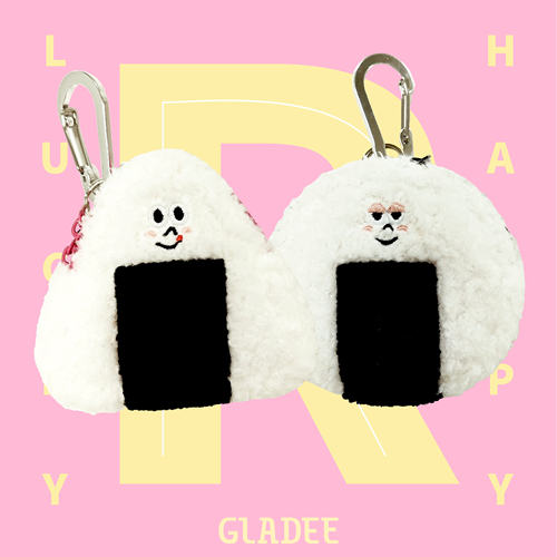 朴坊新品GLADEE三角饭团耳机包