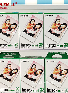 朴坊富士fujifilm拍立得相纸mini12/11/9/8/7C/50/11/70/40/903寸