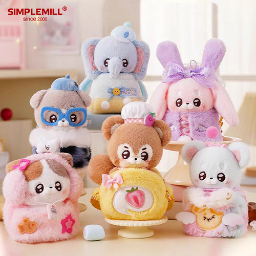 朴坊handspupu随行萌物系列毛绒玩偶安抚可爱少女心玩具公仔挂件