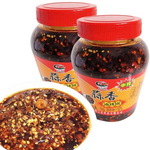 黔之农瓶装蒜香油辣椒特微辣调料