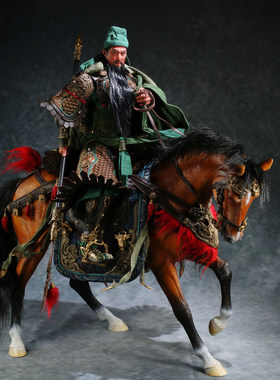 Mr.Z 1/6汗血宝马高端动物模型仿真骏马树脂摆件兵人关羽坐骑手办