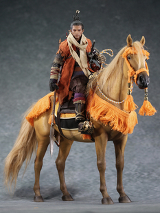 Mr.Z 1/6纯血马模型仿真高端骏马坐骑配兵人动物日式马到成功摆件