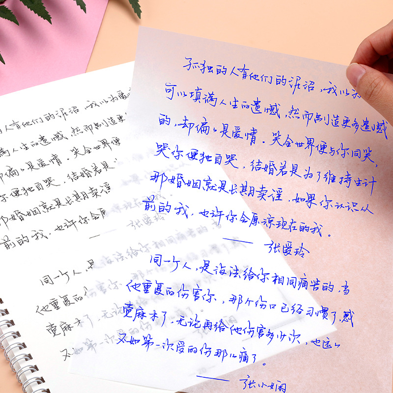 少女生清秀大气成年人手写行楷书