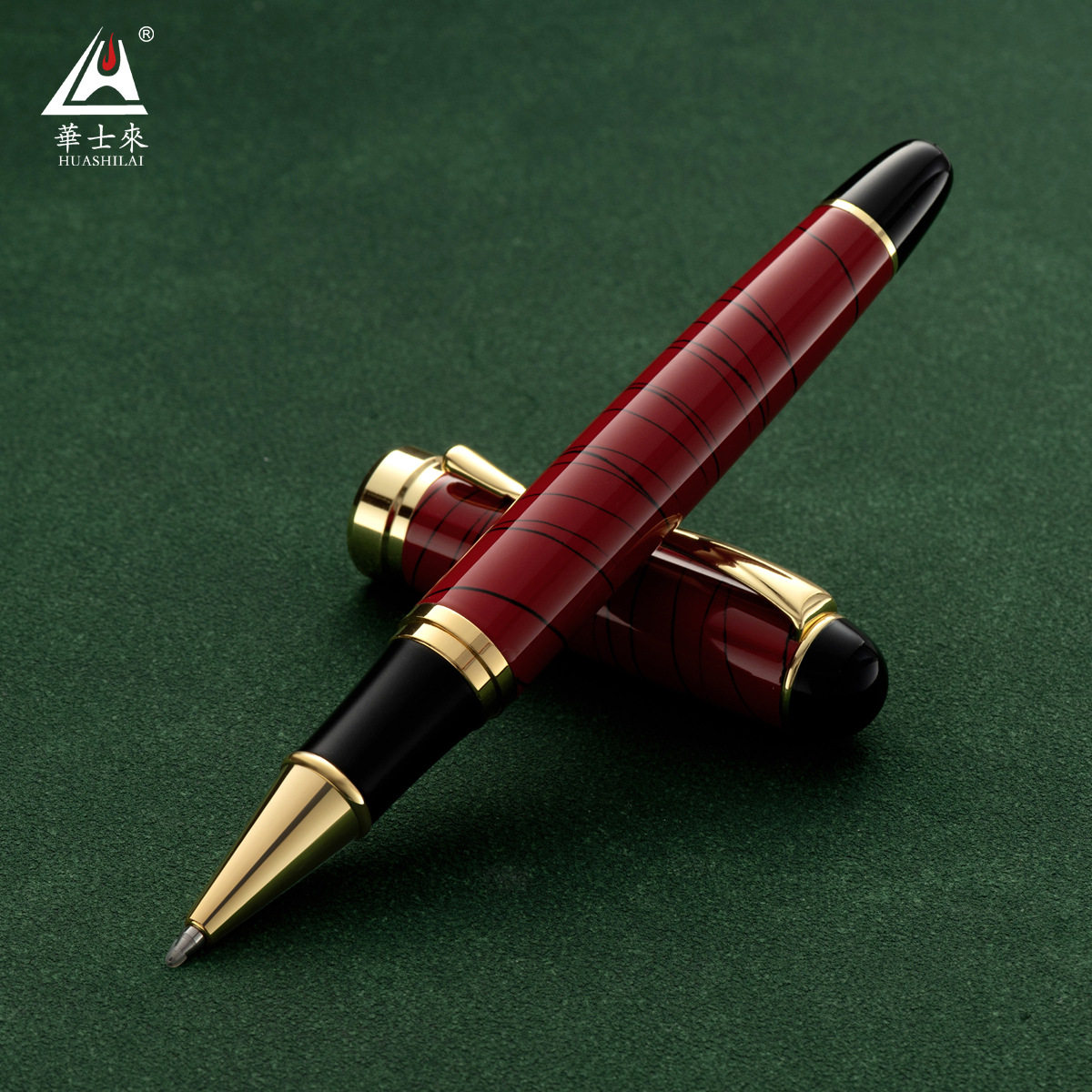 高档金属签字笔成人商务广告礼品宝珠笔中性笔印制logo