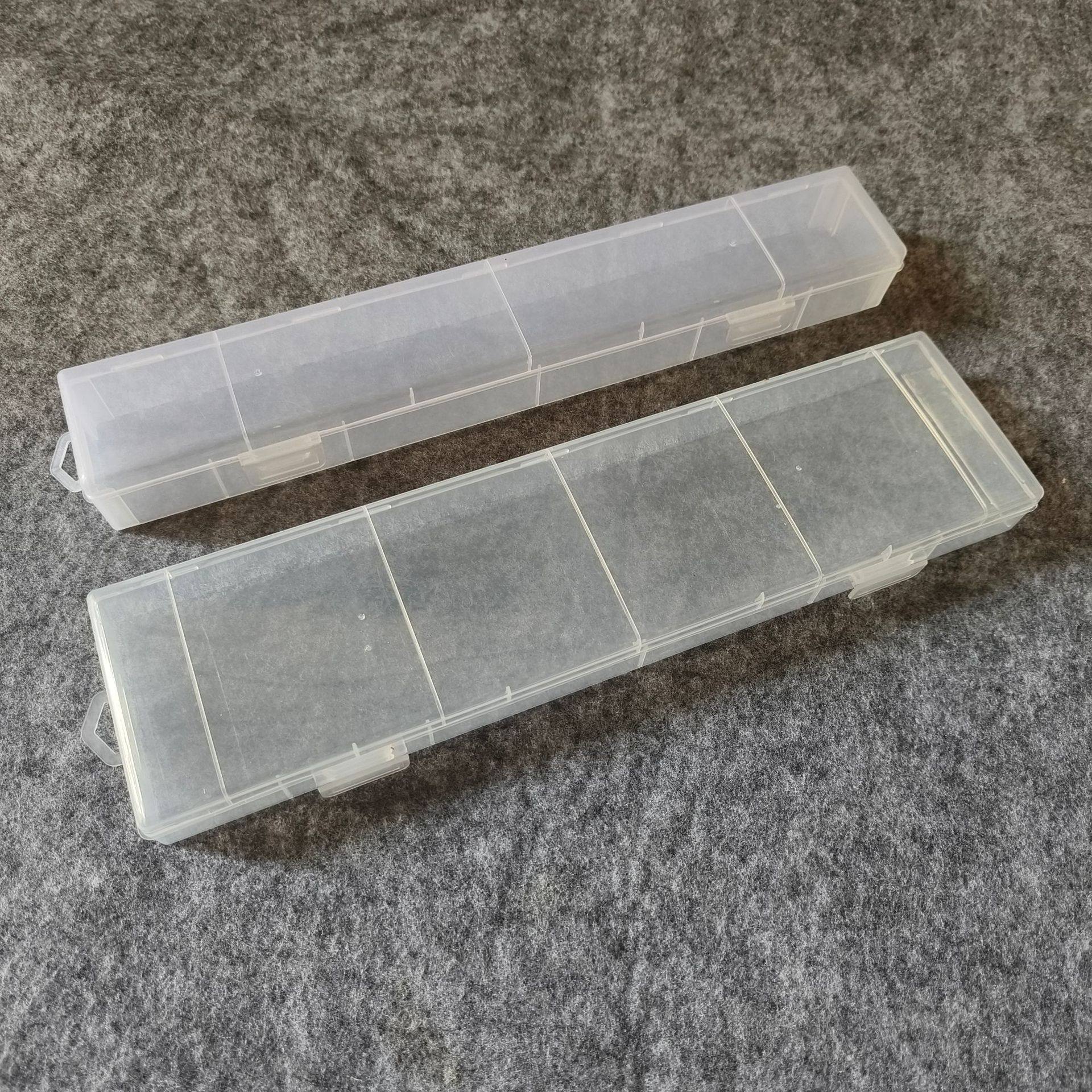 水粉笔收纳盒加长透明塑料长方形画笔盒美术书法国画用品文具盒子,文具电教/文化用品/商务用品,文房四宝,淘宝优惠券,粉丝福利购,淘宝优惠卷