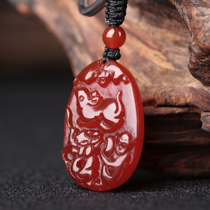 红玛瑙三合贵人钥匙扣2022虎年属猴鼠龙吉祥物挂件男女|ruв категории автомобиль/товаров/аксессуары/переоснащение, автомобильных принадлежностей/аксессуары, за рулем личной принадлежности, автомобиль с брелок - от Buy2taobao.com для оказания профессиональной услуги покупки агента Taobao