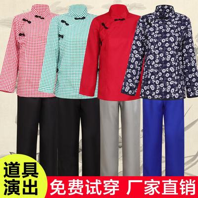 村姑民国风百姓学生装游击队