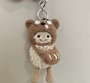 jellycat衣服12cm挂件趣味花生娃衣玩偶手工钩织头套帽子包包配饰