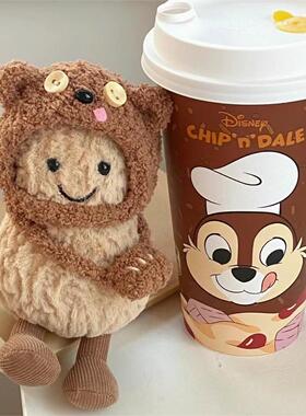 jellycat企鹅趣味花生15cm玩偶版套装头套娃衣服配饰玩偶着替适用