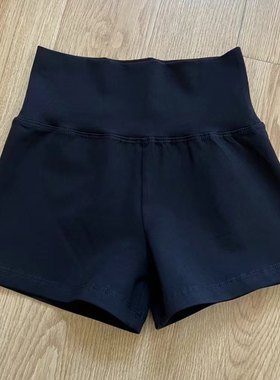 舞蹈高腰短裤女练功平角裤
