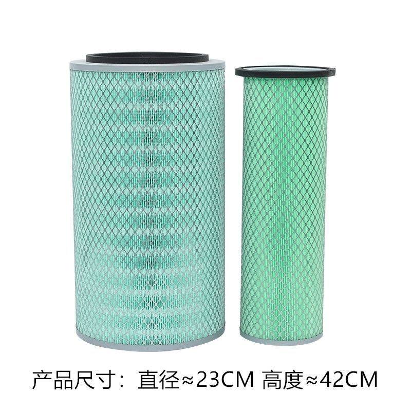 K2342东风天锦货车客车东风康明斯EQ153空气滤清器滤芯空滤2342