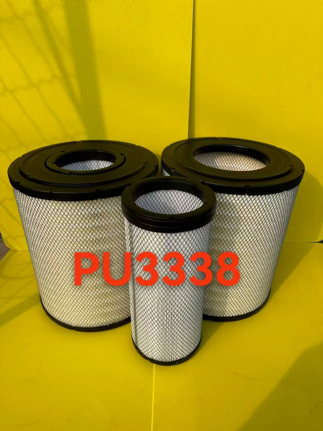 C331460/1空滤PU3338K空气滤芯适配五十铃巨咖收割机沃尔沃雷诺收