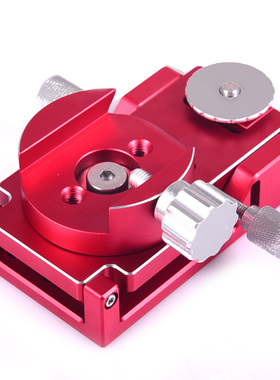 S8351 天文望远镜低重心微动云台带V式鸠尾槽，总高底54mm