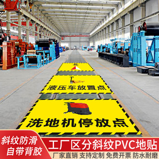 停放点标识pvc地贴东西南北指引牌洗手宣传耐磨防水车间地标指示贴东南西北方向贴纸堆高车放置处