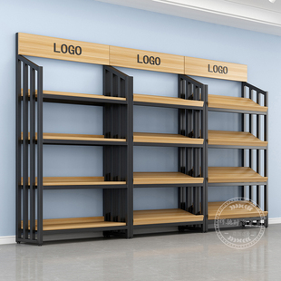 货架展示架置物架母婴店展示柜超市化妆品零食红酒鞋 店样品陈列架