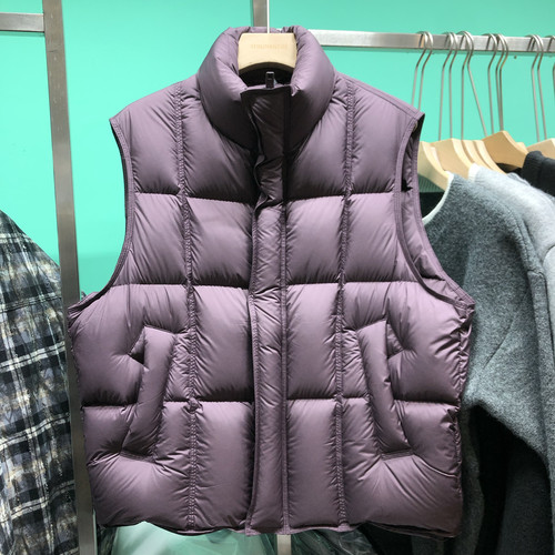 佐泽1142冬季韩版男士立领羽绒马甲时尚百搭宽松保暖面包服外套男