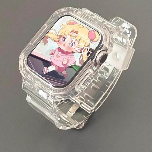 适用华为fit5手表表带新款FIT5全包保护壳一体HUAWEI WATCH FIT5手腕带透明运动男式女款高级硅胶夏天透气ins