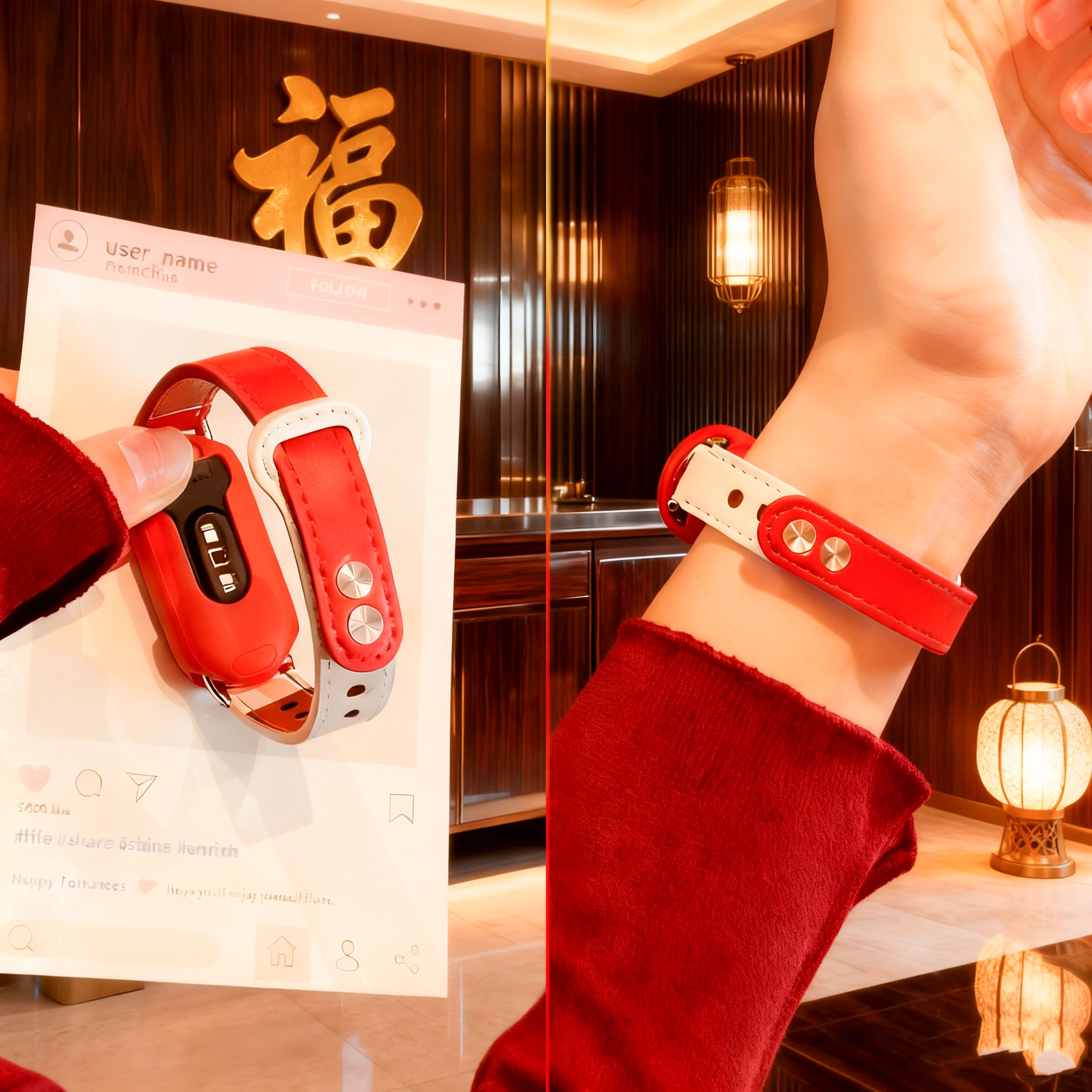 适用于小米手环8表带9陶瓷版超纤皮质10NFC反扣双钉7运动智能腕带6保护套男女款5新年红高级感时尚XL秋冬配件