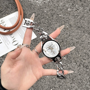 表链金属链式 适用三星watch7表带金属三星手表watch6 44mm时尚 4Galaxy克罗心watch5Pro三星ss3运动40 表带