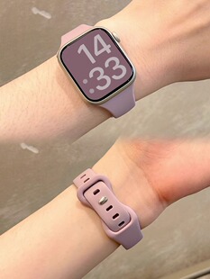 适用oppowatch4Pro手表watchX表带新款8字扣硅胶watch3/2/1腕带运动智能SE代高级舒适液态男女生非原装替换带