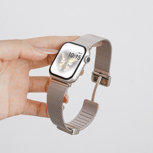 适用oppowatch3表带watchX一加x3手表2watch4pro/3pro米兰尼斯SE磁吸扣oppo夏季watch3代男女款X高级非原装