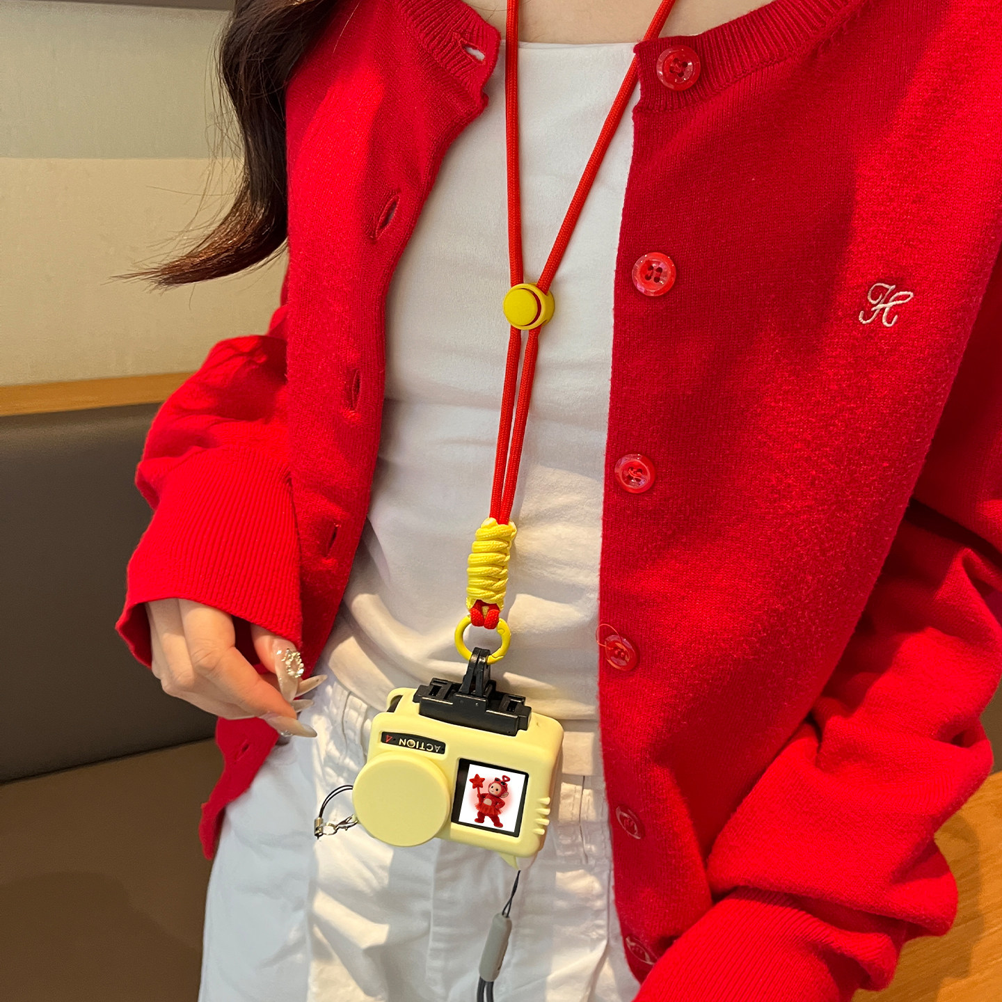 适用于大疆Osmo Action4保护套多巴胺挂绳Action4/5/6户外灵眸运动相机硅胶套机身壳防刮防蹭防尘罩相机配件,3C数码配件,摄像机配件,淘宝优惠券,粉丝福利购,淘宝优惠卷