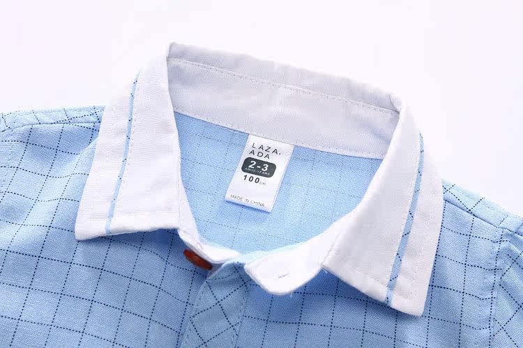 Chemise garcon à manche longue - Ref 2082163 Image 4