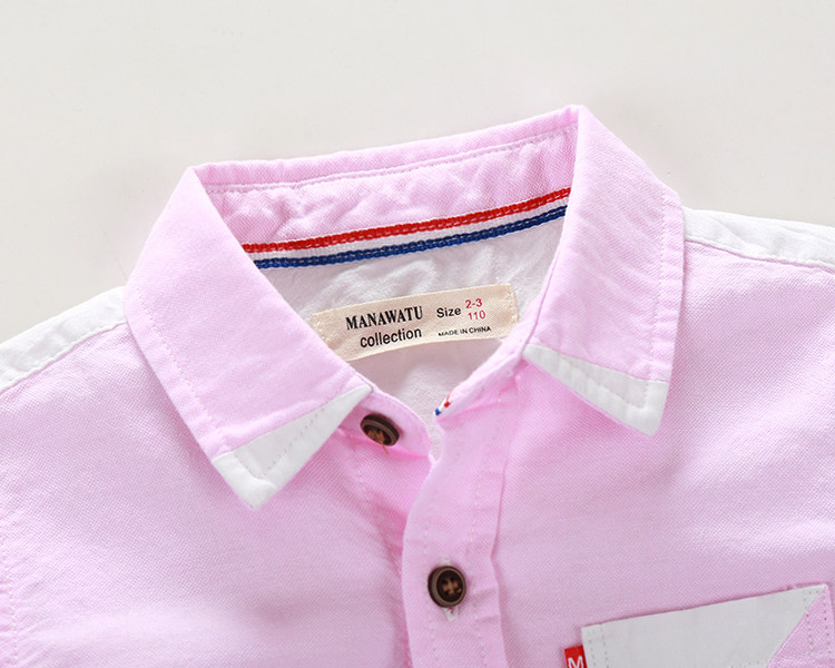 Chemise garcon à manche longue - Ref 2082194 Image 4