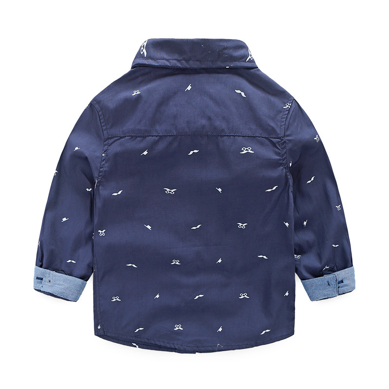 Chemise garcon à manche longue - Ref 2082197 Image 3