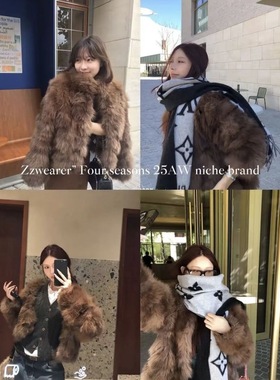 minmin专属Zzwearer”25/AW“以假乱真”【立领版】气质仿狐狸毛