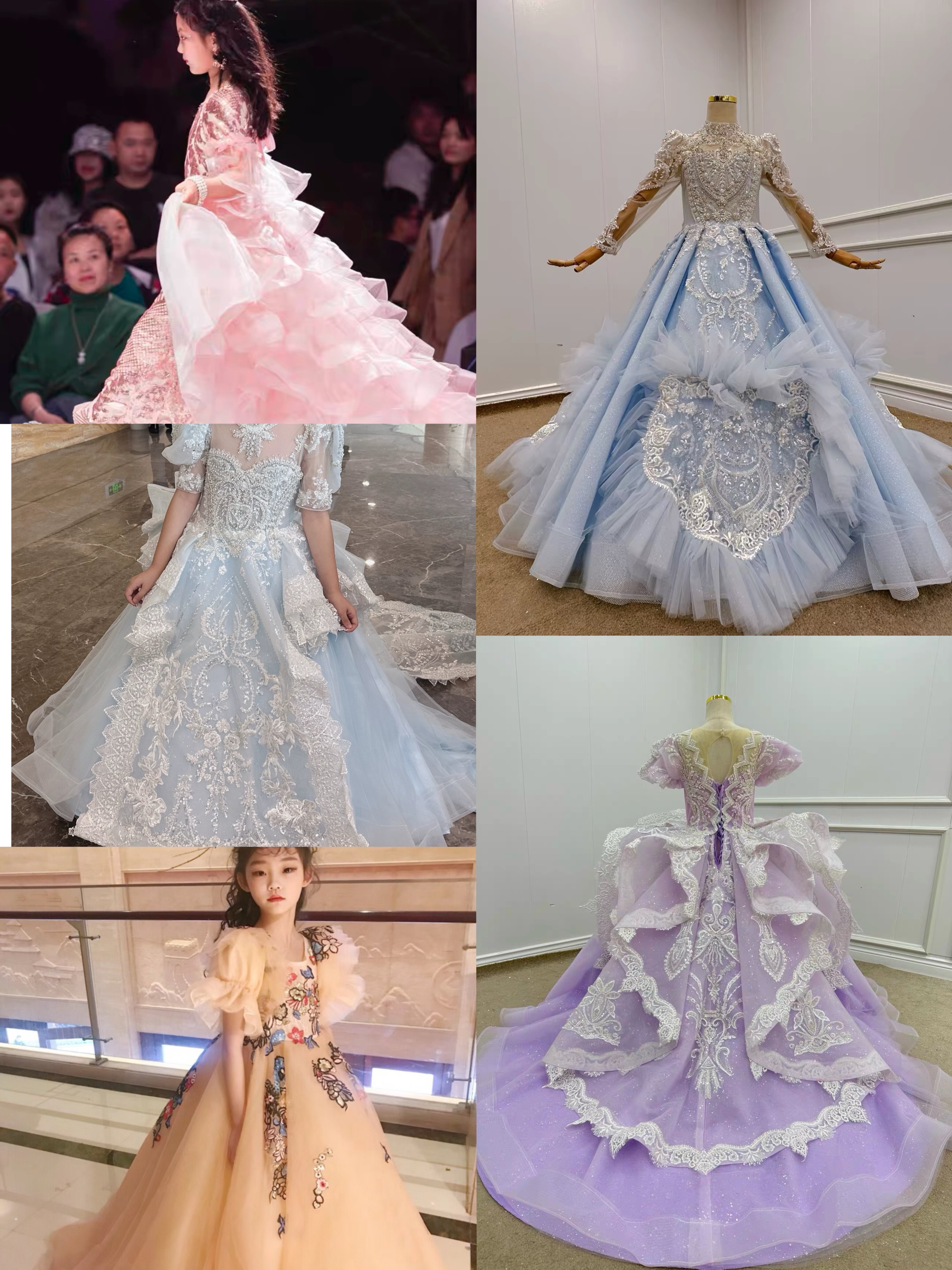 特价处理断码二手（8-9新）儿童礼服模特走秀唱歌主持钢琴演出