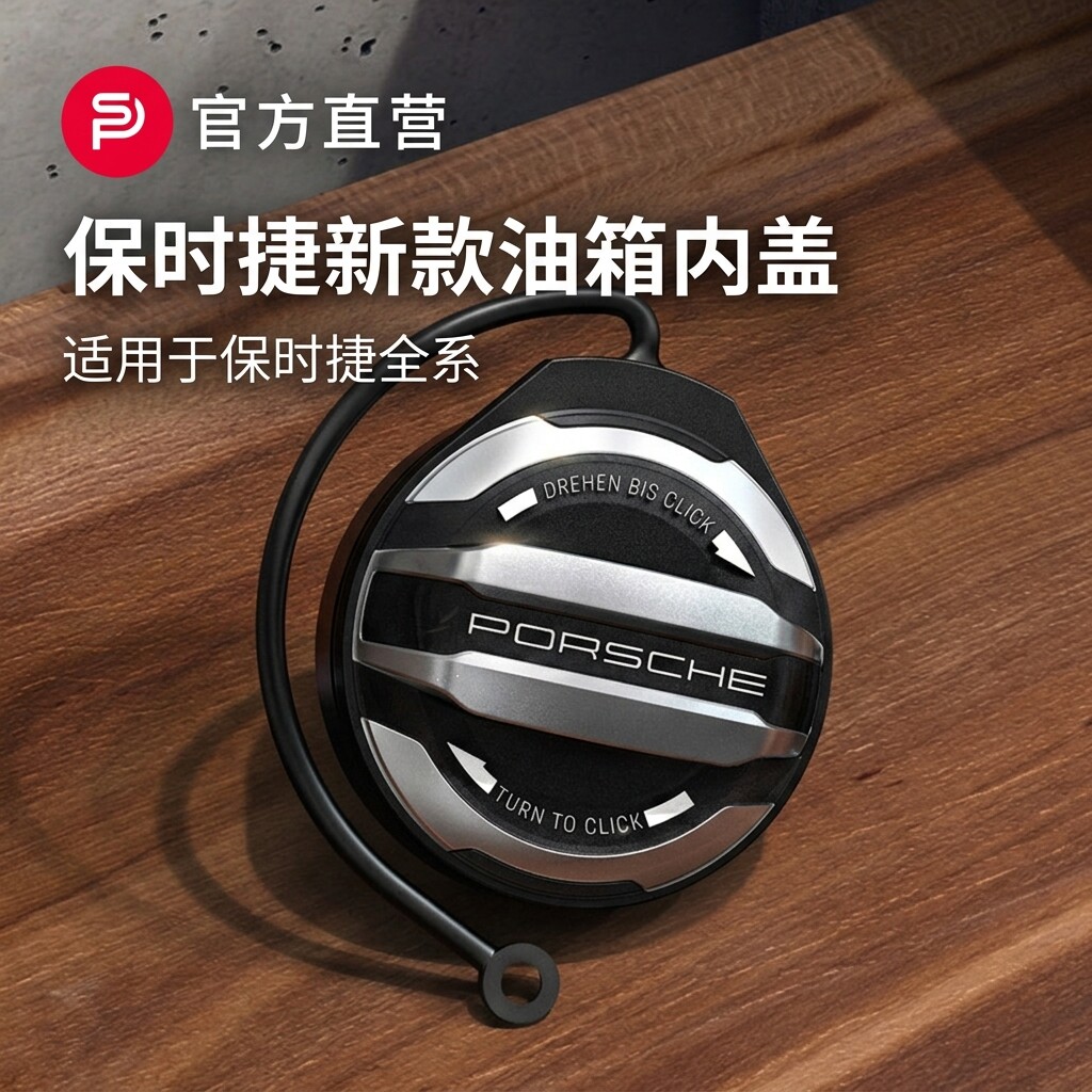 适用于保时捷卡宴帕拉梅拉911Macan718升级原厂款高配油箱盖配件