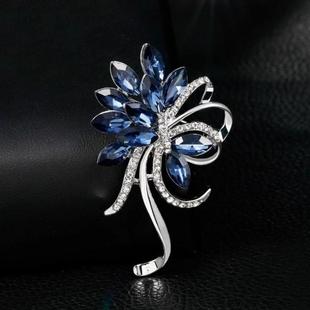 百搭配饰 韩版 高档紫荆花胸针胸花气质西装 礼服别针女时尚 春秋开衫