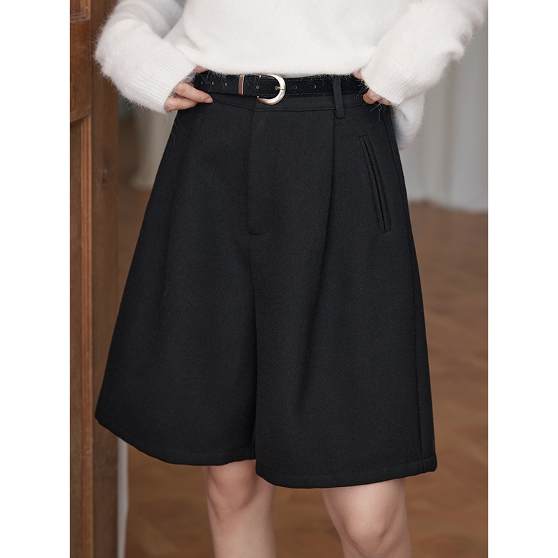 【普利兹中裤】通勤西装休闲裤女2025秋季新款韩系短裤n629c