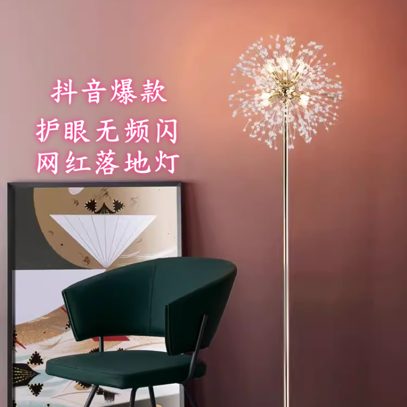 2025新款网红蒲公英落地灯氛围灯