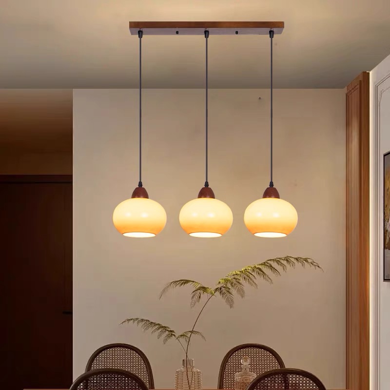 2025新款中古风餐厅吊灯