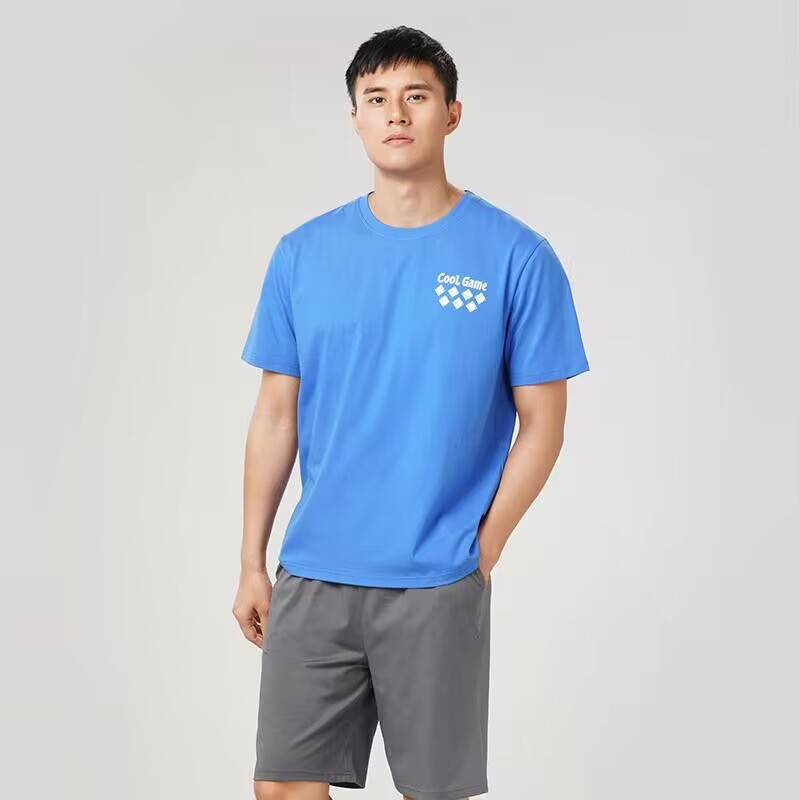 都市丽人男士家居服套装